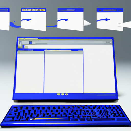 A clean desktop showing multiple application windows open to represent multitasking