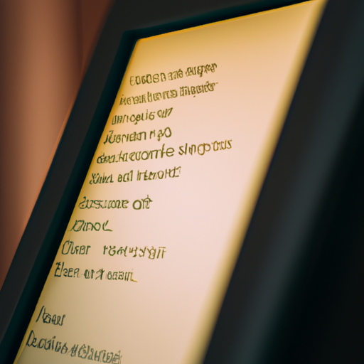 A close-up of the verse pro e-reader displaying a page of a book in a well-lit room