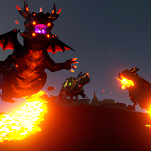 An action-packed gaming screen capture from a high frame rate game