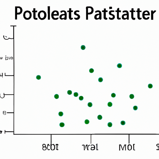 An example of a simple scatter plot created with plotly showing points on a cartesian plane
