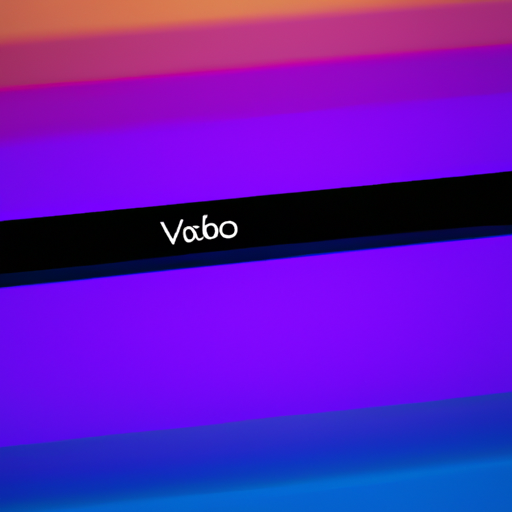 Close-up shot of the vivobook 14 oled screen displaying vibrant colors