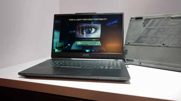 Msi cyborg 15.6 gaming laptop black 1