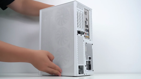 Redragon mc211 itx white pc case 1