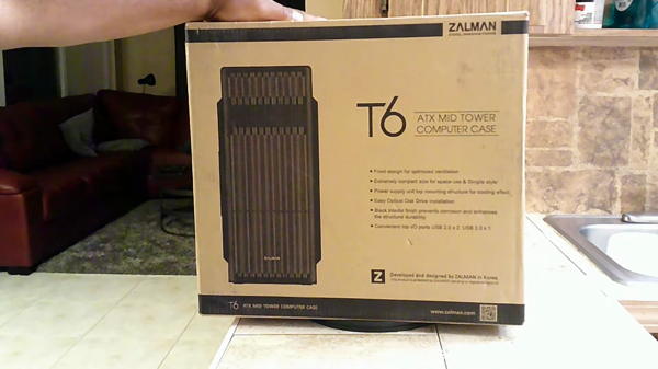 Zalman t6 atx mid tower case black 1