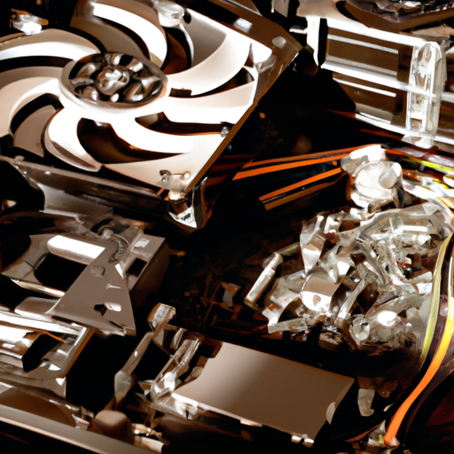 Gears and cogs inside a computer with some fitting and others not to show the struggle of suitable hardware alignment with large model needs